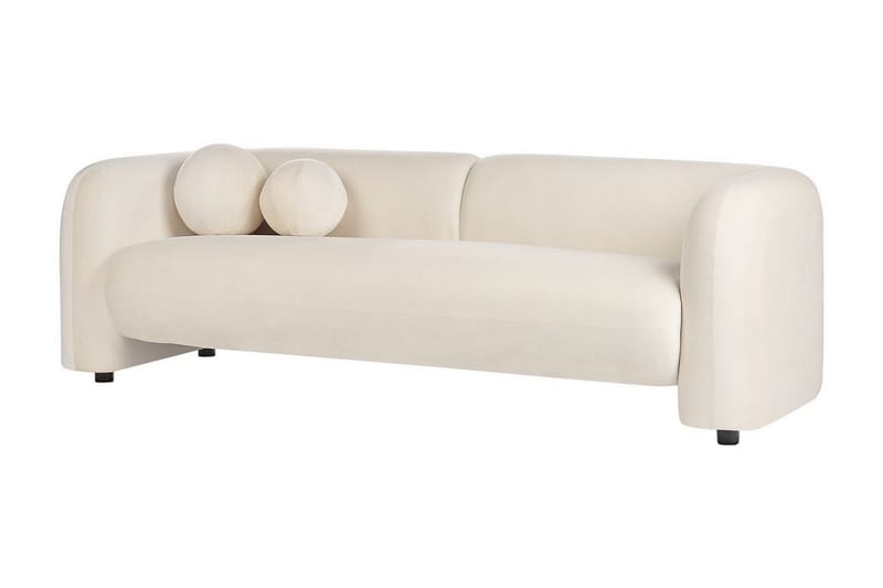Fabion Sofa 3-personers - Creme - Møbler - Sofaer - 3 personers sofa