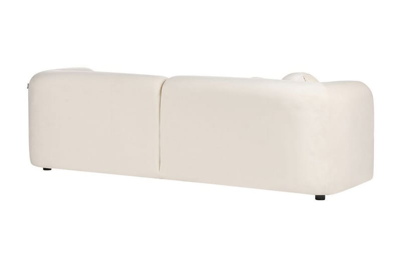 Fabion Sofa 3-personers - Creme - Møbler - Sofaer - Velour sofaer
