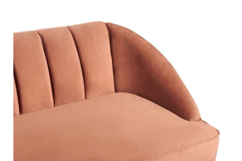 Farrin Sofa 3-personers - Brun/Sort/Guld - Møbler - Sofaer - Velour sofaer