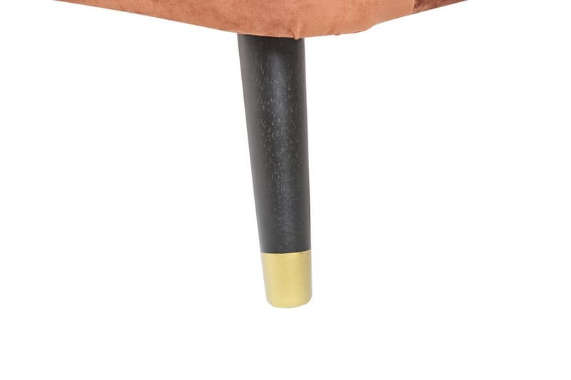 Farrin Sofa 3-personers - Brun/Sort/Guld - Møbler - Sofaer - Velour sofaer