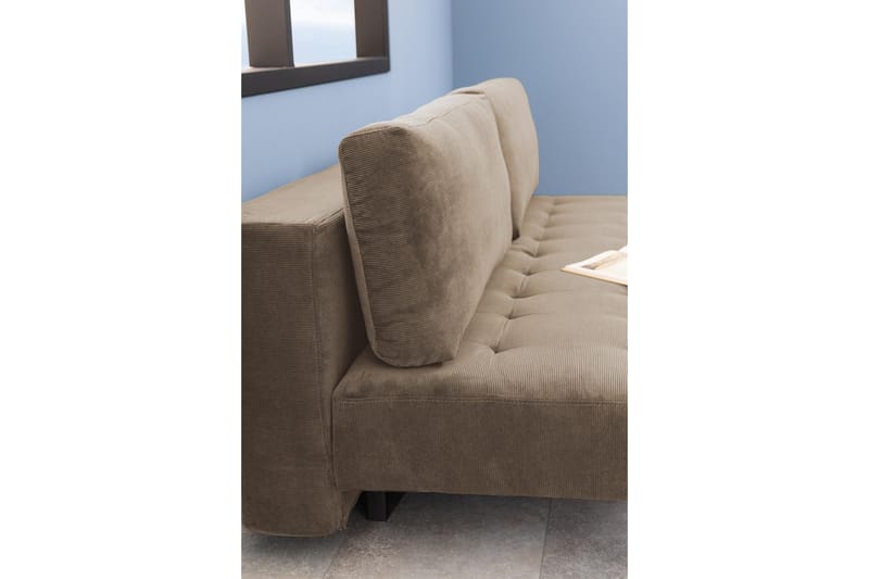 Faura Sovesofa 3-personers - Beige - Møbler - Sofaer - Sovesofaer