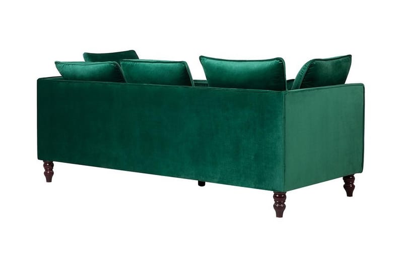 Fenstad Sofa 3-pers - Grøn - 3 personers sofa