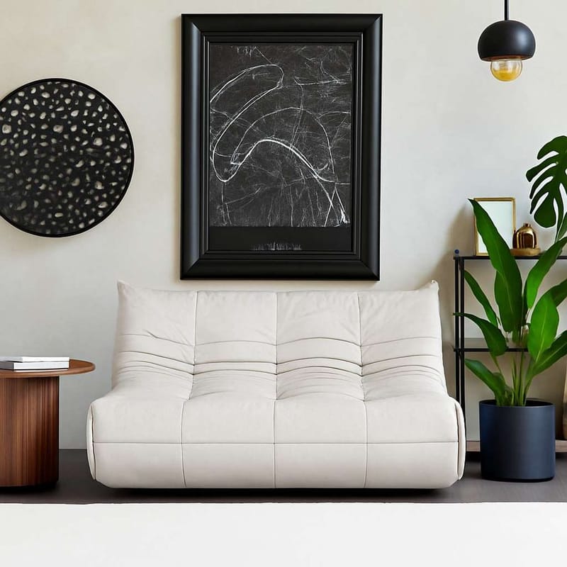 Feylorin 2-personers sofa - Hvid - Møbler - Sofaer - 2 personers sofa