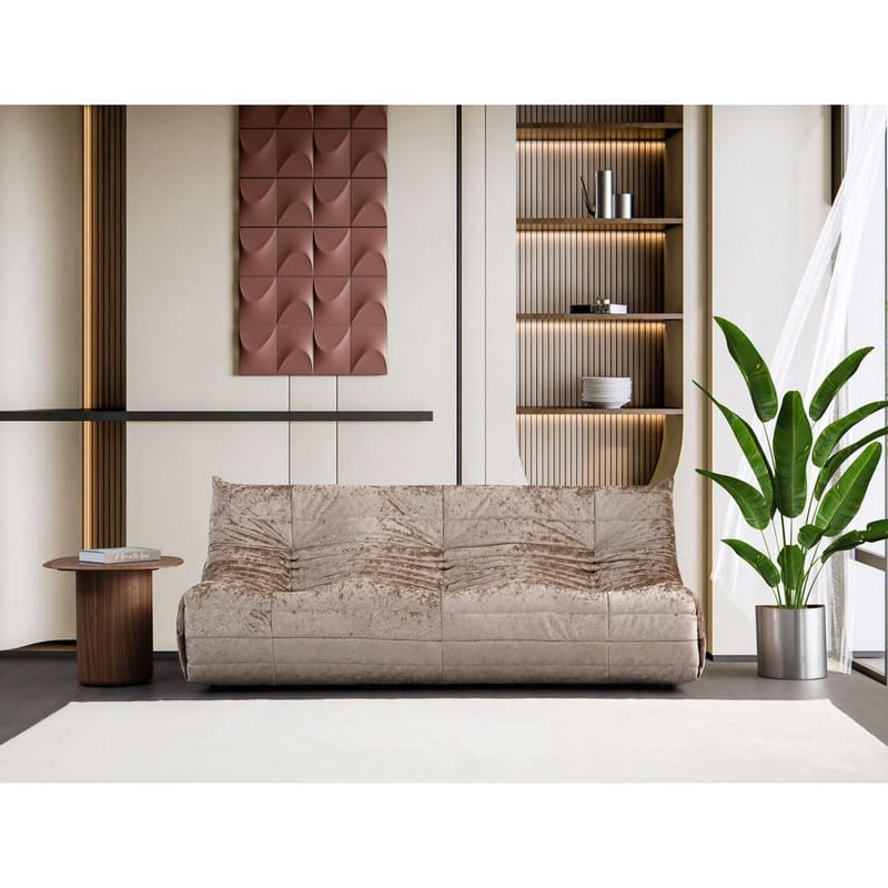 Feylorin 3-personers sofa - Cremehvid - Møbler - Sofaer - 3 personers sofa