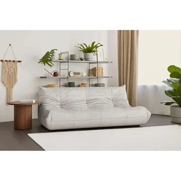 Feylorin 3-personers sofa - Hvid - Møbler - Sofaer - 3 personers sofa