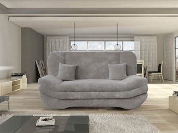 Figurelle 3-personers sovesofa - grå - Møbler - Sofaer - Sovesofaer