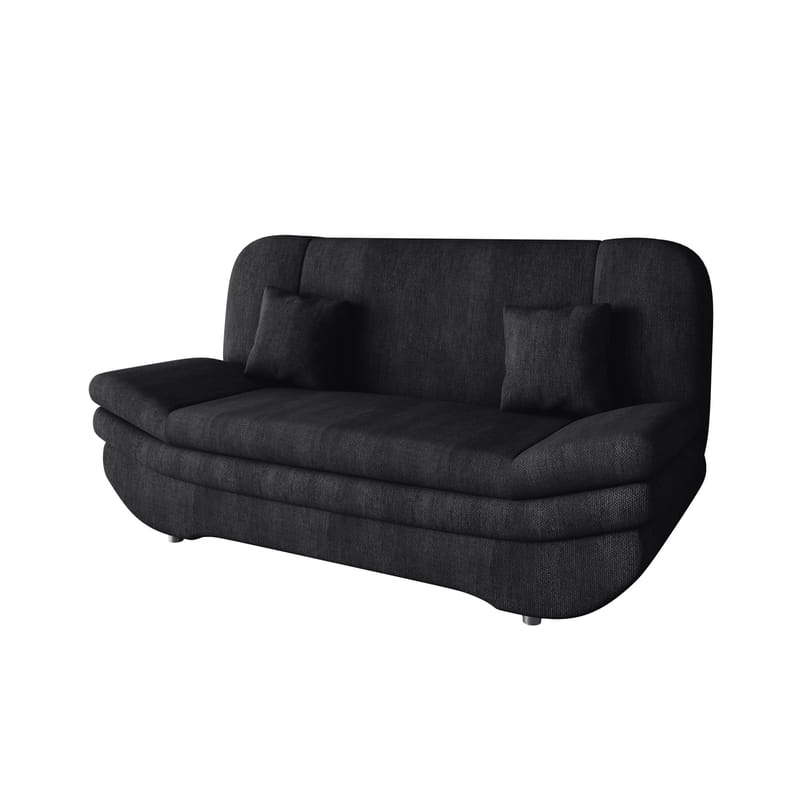 Figurelle 3-personers sovesofa - sort - Møbler - Sofaer - Sovesofaer