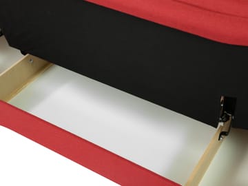 Figurelle 3-personers sovesofa - sort - Møbler - Sofaer - Sovesofaer