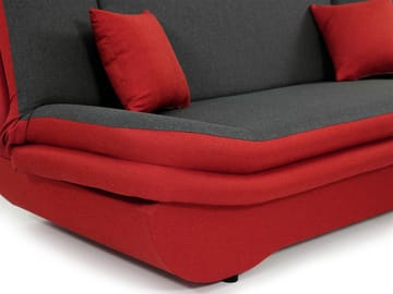 Figurelle 3-personers sovesofa - sort - Møbler - Sofaer - Sovesofaer