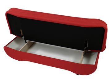 Figurelle 3-personers sovesofa - sort - Møbler - Sofaer - Sovesofaer
