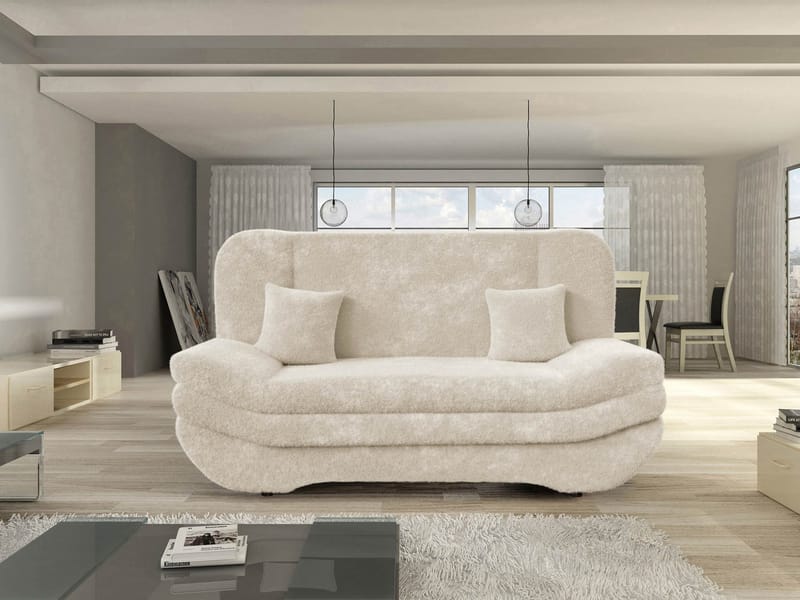 Figurelle 3-personers sovesofa - beige - Møbler - Sofaer - Sovesofaer