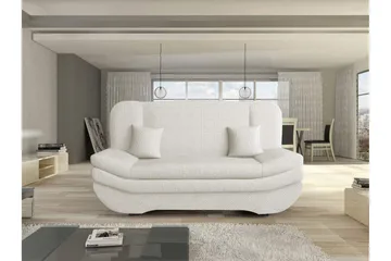 Figurelle Sovesofa 2-personers i Chenille - Hvid - Møbler - Sofaer - Sovesofaer