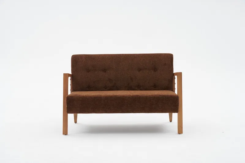 Finegard 2-personers Sofa - Brun - Møbler - Sofaer - 2 personers sofa