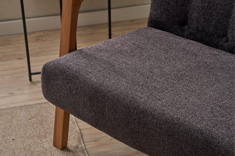 Finegard 2-personers Sofa - Antracit - Møbler - Sofaer - 2 personers sofa