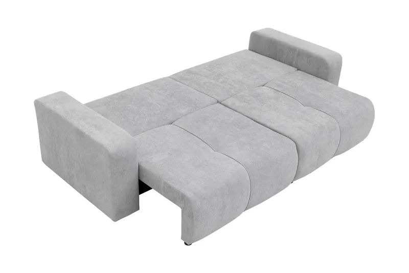 Flo 3-personers Sovesofa med Opbevaring i Stof - Orange - Møbler - Sofaer - Sovesofaer