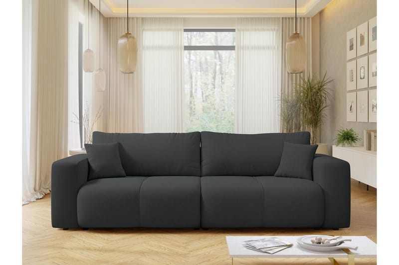 Flo Sovesofa 3-personers - Grå - Møbler - Sofaer - Sovesofaer