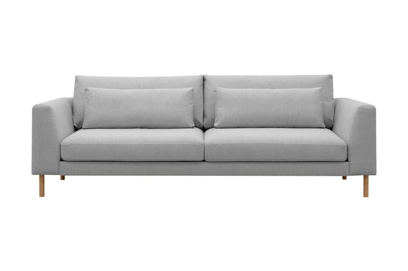 Florenz 3-personers Stofsofa - Lysegrå - Møbler - Sofaer - 3 personers sofa