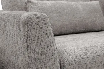 Florenz 3-personers Sofa i Chenille - Lysegrå - Møbler - Sofaer - 3 personers sofa