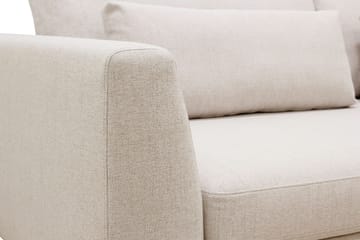 Florenz 3-personers Stofsofa - Beige - Møbler - Sofaer - 3 personers sofa
