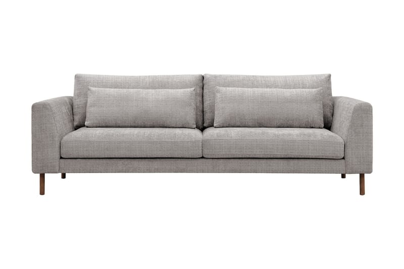 Florenz 3-personers Sofa i Chenille, Lysegrå
