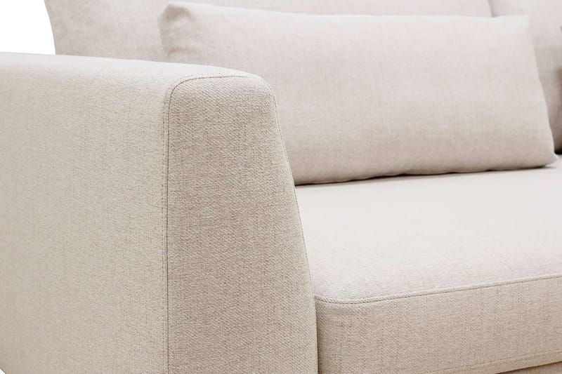 Florenz 3-personers Stofsofa - Beige - Møbler - Sofaer - 3 personers sofa