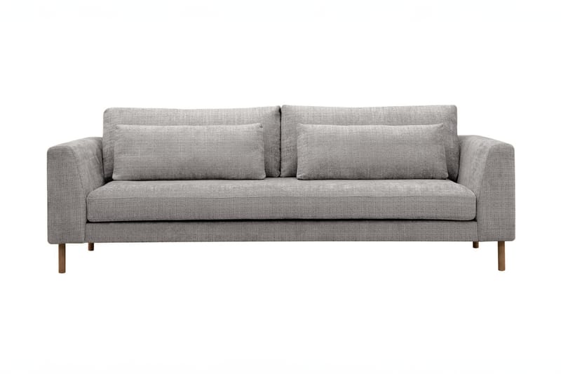 Florenz 3-personers Sofa Hel pude - Lysegrå - Møbler - Sofaer - 3 personers sofa