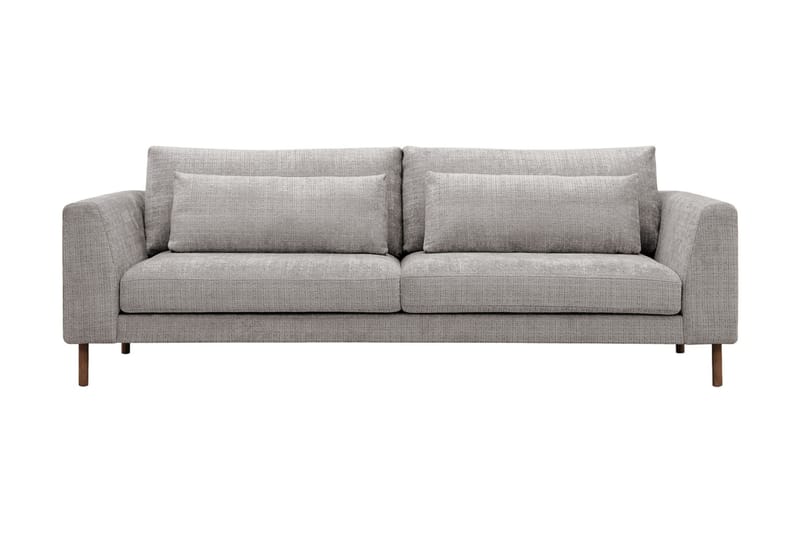 Florenz 3-personers Sofa i Chenille - Lysegrå - Møbler - Sofaer - 3 personers sofa