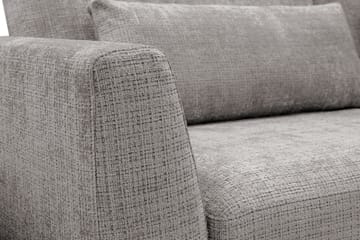 Florenz 3-personers Sofa i Chenille - Lysegrå - Møbler - Sofaer - 3 personers sofa