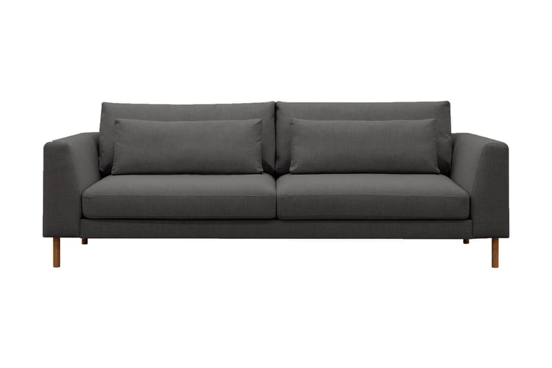 Florenz 3-personers Stofsofa - Mørkegrå - Møbler - Sofaer - 3 personers sofa