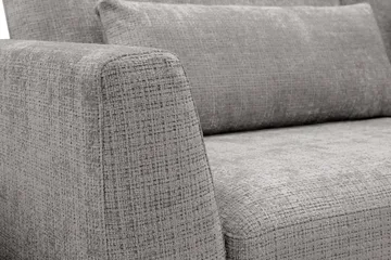 Florenz 3-personers Sofa i Chenille - Lysegrå - Møbler - Sofaer - 3 personers sofa