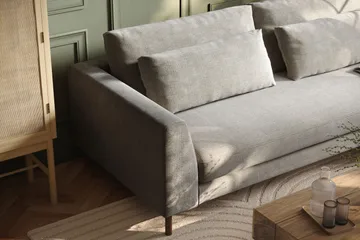 Florenz 3-personers Sofa i Chenille - Lysegrå - Møbler - Sofaer - 3 personers sofa