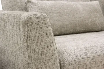 Florenz 3-personers Sofa i Chenille - Grå/Beige - Møbler - Sofaer - 3 personers sofa