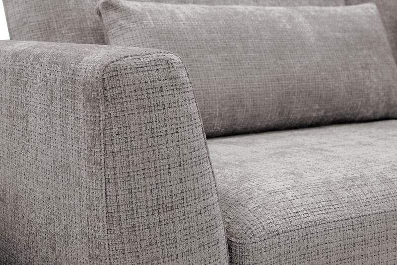Florenz 3-personers Sofa i Chenille - Lysegrå - Møbler - Sofaer - 3 personers sofa