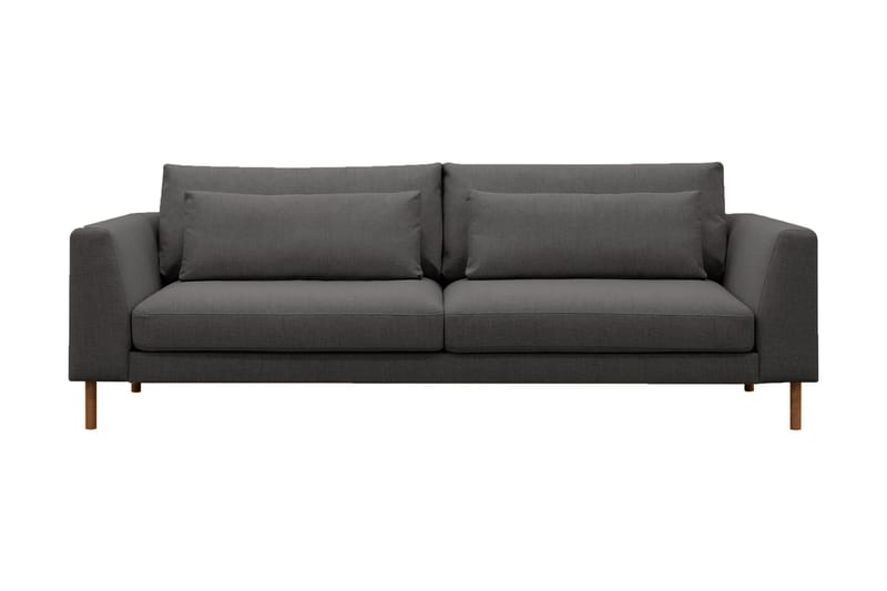 Florenz 3-personers Stofsofa, Mørkegrå