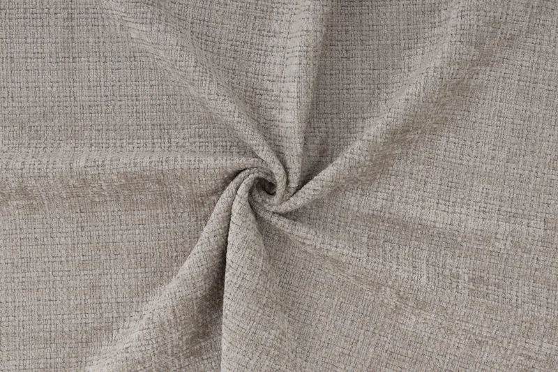 Florenz 4-personers Venstrevendt U-formet Sofa med Divan og Chaiselong i Chenille - Grå / Beige - Møbler - Sofaer - U Sofa