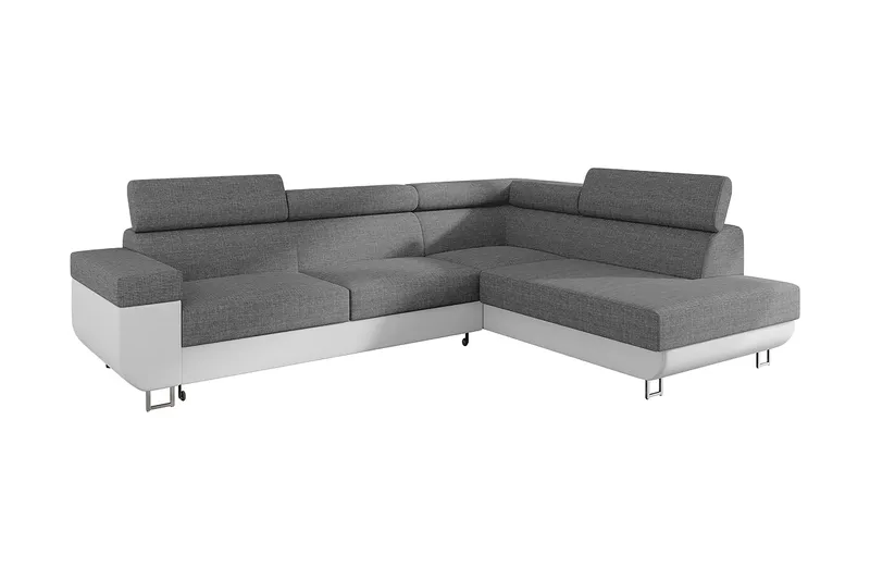 Fonti 3-pers. Hjørnesofa Højre, Sort