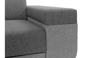 Fonti 3-pers. Hjørnesofa Højre - Sort - Møbler - Sofaer - Sovesofaer