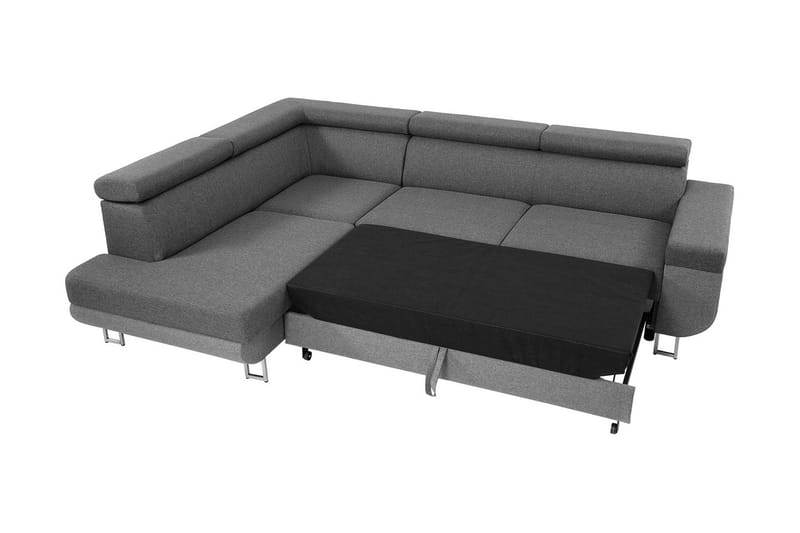 Fonti 3-pers. Hjørnesofa Højre - Sort - Møbler - Sofaer - Sovesofaer