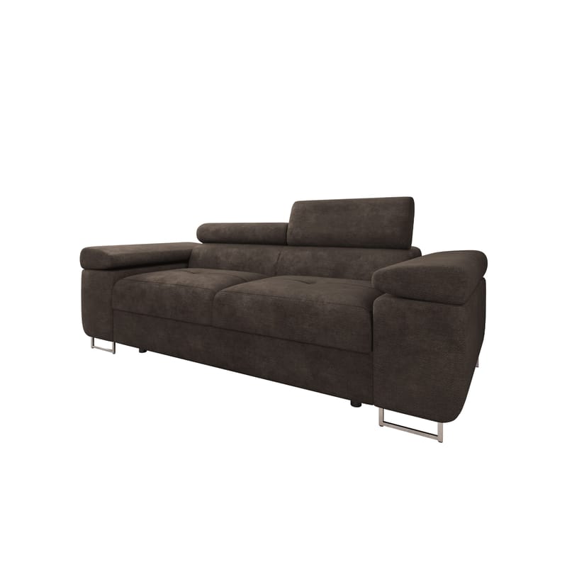 Gabina 2-personers sofa, brun