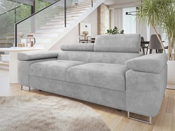 Gabina 2-personers sofa - grå - Møbler - Sofaer - 3 personers sofa