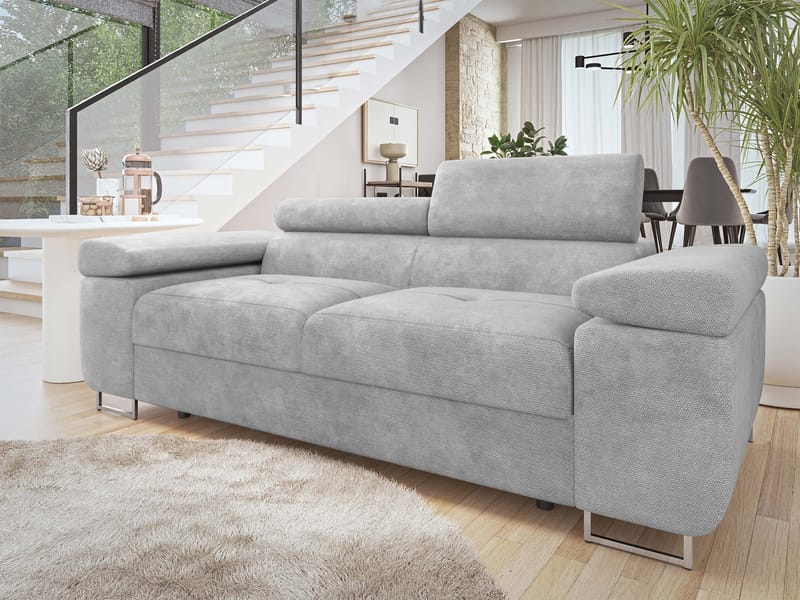 Gabina 2-personers sofa - grå - Møbler - Sofaer - 3 personers sofa
