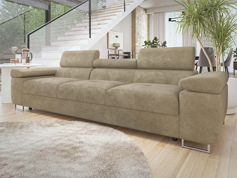 Gabina 3-personers sofa - beige - Møbler - Sofaer - 3 personers sofa