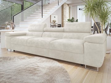 Gabina 3-personers sofa - beige - Møbler - Sofaer - 3 personers sofa