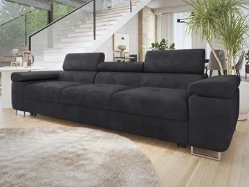 Gabina 3-personers sofa - sort - Møbler - Sofaer - Sovesofaer