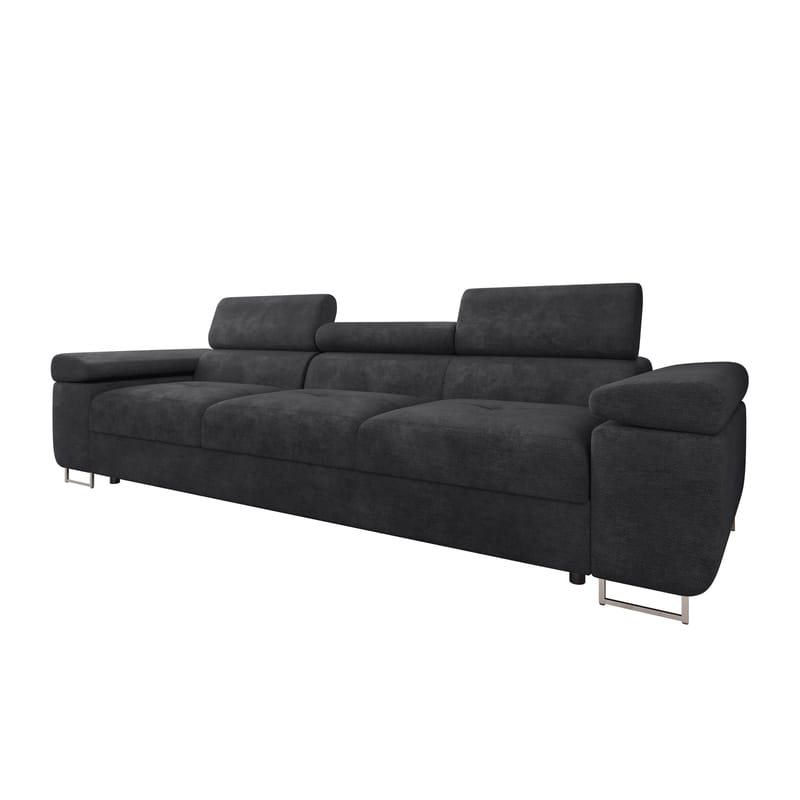 Gabina 3-personers sofa, sort