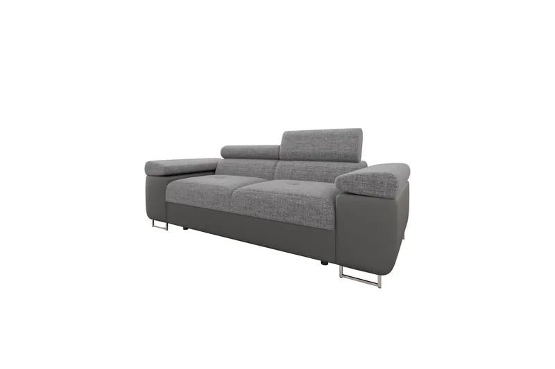 Gabina Sofa 2-personers - Beige/Grå - Møbler - Sofaer - Lædersofaer