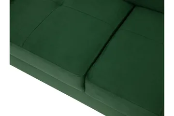 Gabina Sofa med Chaiselong 3-personers - Grøn - Møbler - Sofaer - Sovesofaer