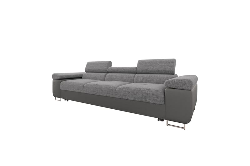 Gabina Sovesofa 3-personers i Kunstlæder - Grå - Møbler - Sofaer - Sovesofaer