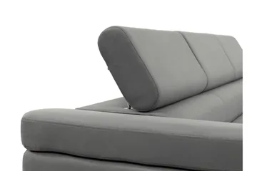 Gabina Sovesofa 3-personers i Plys - Sort - Møbler - Sofaer - Sovesofaer