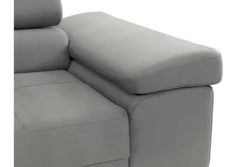 Gabina Sovesofa 3-personers i Plys - Sort - Møbler - Sofaer - Sovesofaer